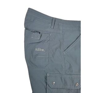 Kuhl‎ Born In The Mountain Shorts Mens 40 Olive GREEN Cargo Outdoor Gorp Hike